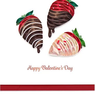 Quilled Greeting Card