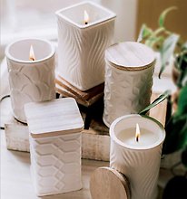Swan Creek White Candle