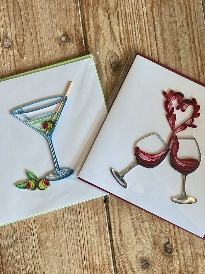 Quilled Greeting Card