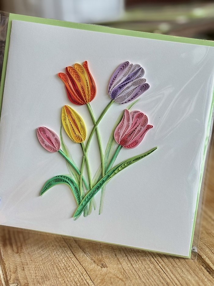 Quilled Greeting Card