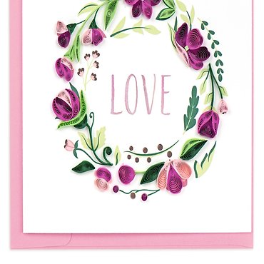 Quilled Greeting Card