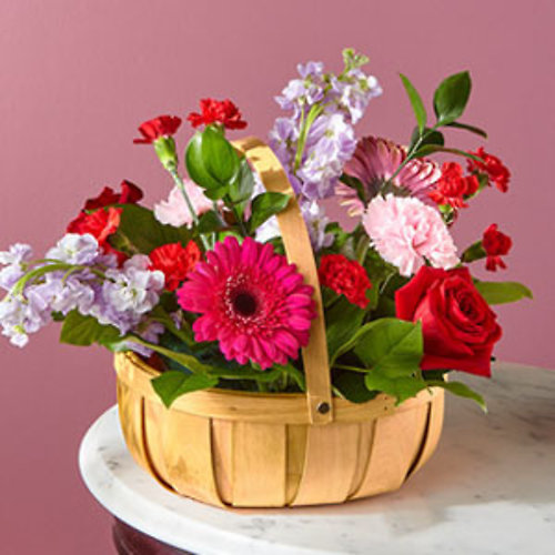 Pink Picnic Basket
